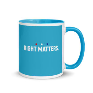 Right Matters. Mug